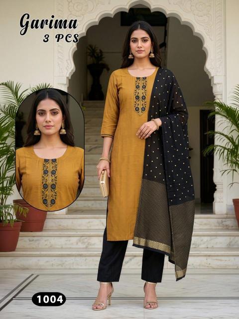 Desi kudi garima 3pcs wholesale kurti and dress in chennai